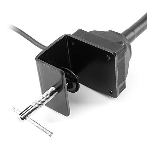 Reliable 2000TL Uberlight 28 LED Task Lights, 26" Commercial C Clamp With 1.77" Opening, Built-in on/off switch, 66 cm Long Flexible Neck, Heavy-Duty Swivel Joint, Movable Clamp Reduce Glare