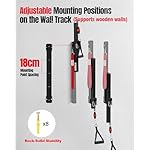 Cable Machine Home Gym, Wall-Mount Workout Equipment with Adjustable Resistance, Compact Fitness Equipment for Full Body Strength Training, Exercise Equipment with Smooth Pulley System - Image 4