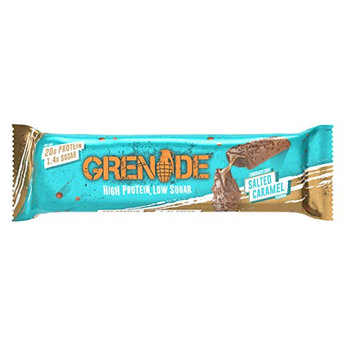 GRENADE CARB KILLA BAR Chocolate Chip Salted Caramel 12x60gm