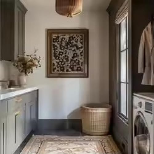 Tableau sur toile fleurs rétro avec cadre robuste et impression haute définition