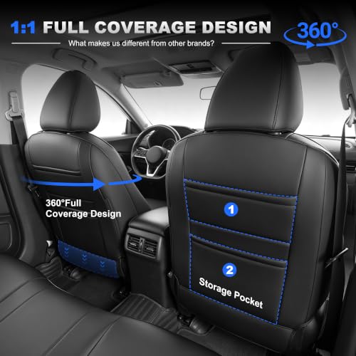 Image of AOMSAZTO Seat Covers for Nissan Sentra:2020 2021 2022 2023 2024 2025 S SV