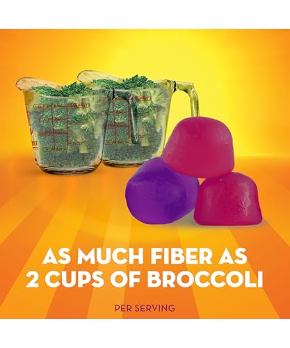 Metamucil Fiber Gummies for Adults with Probiotics for Bloating Relief, No Sugar Added Strawberry Kiwi BlackBerry Flavors, 5g Prebiotic Plant Based Fiber Supplement Blend, 90 Count - Image 5