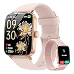 Smart Watch for Women, 2025 New Smartwatch (Answer/Make Call) for iPhone/Android, 1.85" HD Dynamic Dial Fitness Tracker with 110+ Sport Modes, Sleep/Health Monitor, IP68 Waterproof, with 2 Bands