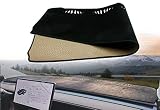 BARTOO Dashboard Cover for Tesla Model 3 Y,Large Size Flannel Dashboard Mat Compatible with Tesla Mo