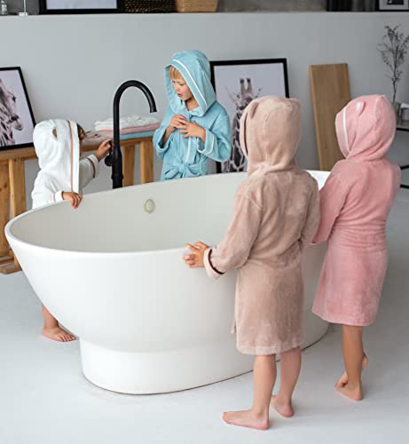 Warm Cuddles SUVELAM Premium Soft Bath Robe For Toddlers Babies Kids thumb #4