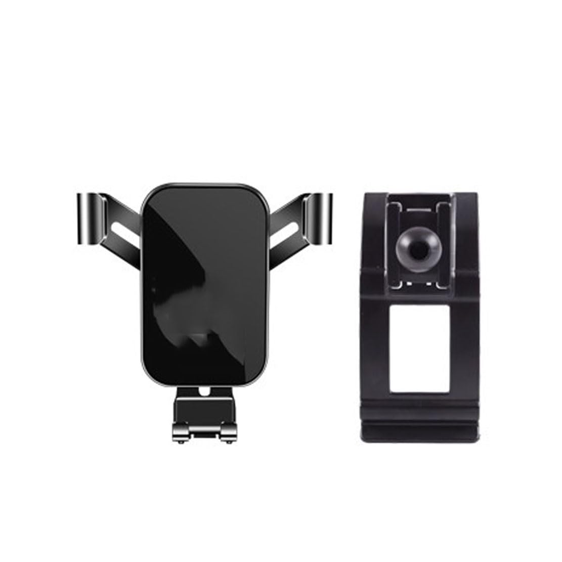 CAKERS Car phone holder,Compatible with Mitsubishi Outlander 2019–2024,Auto Parts,black