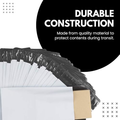 Image of Securement Plain Non Printed Economy Courier Bags without POD Pouch (8 x 10 Inches) -100 Bags