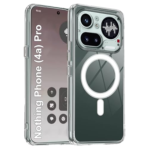 Image of amazon basics Back Case Cover for Nothing Phone (4a) Pro |Scratch-Resistant Back Cover | Clear