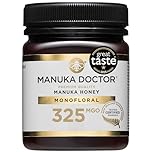 MANUKA DOCTOR | MGO 325+ Manuka Honey Monofloral | 250g | 100% Pure New Zealand Honey | Certified RAW | Non-GMO | Independently Lab Tested | Hive to Home Traceable