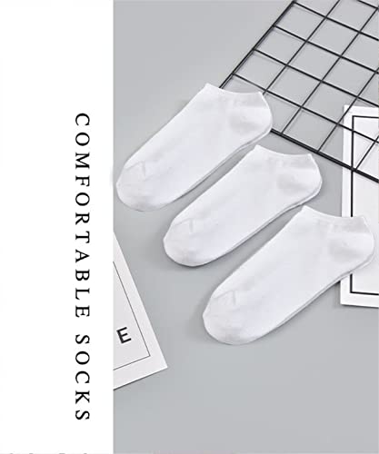 Image of Orange Paper Cotton Men's and Women's Printed Funky Socks - Unisex Ankle-Length, Odour Free, Breathable (Multicolor, Combo Pack of 5) (Beautiful White)