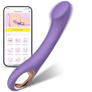 G Spot Vibrator App Control Sex Toys -Ergonomics Curved...