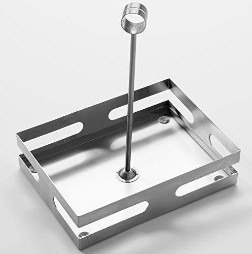 Rack à condiments American Metalcraft Sch8 en acier inoxydable de 20cm