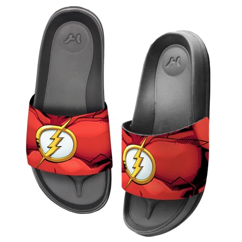 Popfunk The Flash Uniform Unisex Adult Slides Sandals Officially Licensed Hypd Slydr Switch™3