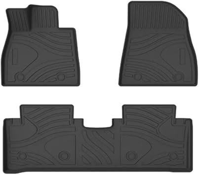 Floor Mats Compatible with BYD Seal EV 2022 2023 TPE Cargo Liner Trunk Mat Fully Surrounded Foot Pad LHD, DiXiHua1986