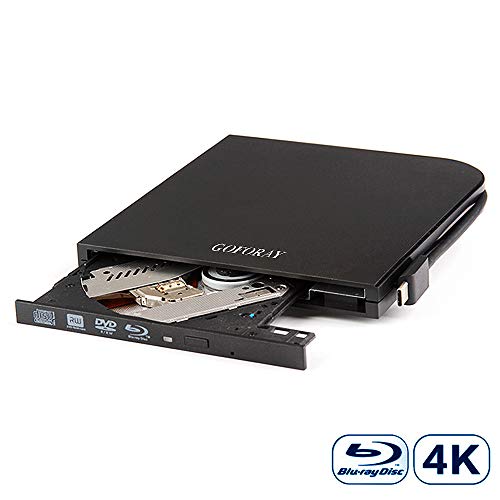 Lecteur Blu-Ray externe USB 3.0 Type C graveur CD DVD 3D 4K pour PC