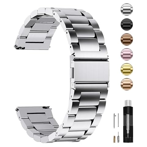 Fullmosa 24mm Stainless Steel Watch Band Cover