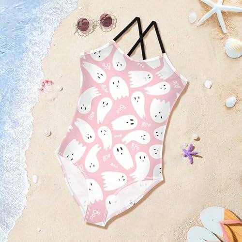 Image of Ollabaky Girls One Piece Swimsuit Bathing Suit Beachwear