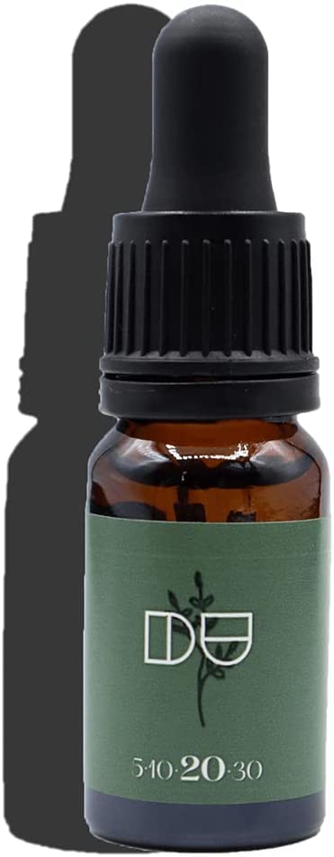 Huile de bio 20% Broad Spectrum formule 100% naturelle pour soulager la douleur et le stress