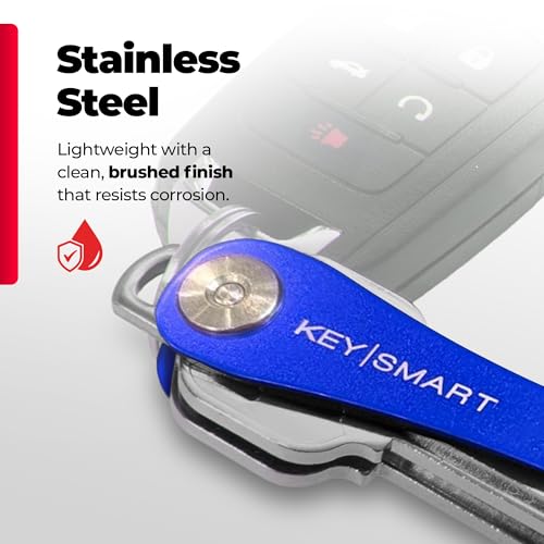 KeySmart - Compact Key Holder and Keychain Organizer (up to 14 Keys)