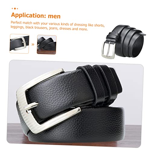 Men Adjustable Waist Belt Versatile Jean Belt for Daily Wear Made from Imitation and Suitable for Casual and Professional Attire Random Style3
