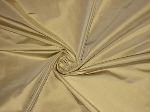 Tissu taffetas de soie pour robe de soirée chic couleur camel