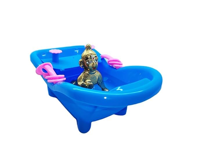 Divine-Interiors Bathtub for Laddu Gopal ji Pack of 1 Multicolour(Size no 0-5)