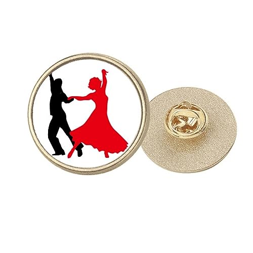 Broche ronde en métal doré anti-trou avec clip M pour fixer vos habits