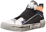 Diesel Men's S-DESE DEC-Sneaker mid, Indigo/Silver, 10 M US