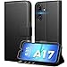 Peakally Handyhülle für Samsung Galaxy A17 5G Hülle [Mit 1 Stück Panzer Schutz Glas] [Premium PU Leder] [RFID-Blockierung] [Kartenfach] Klapphülle kompatibel mit Galaxy A17 5G / 4G - Schwarz