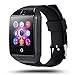 GIXON Q18 Bluetooth Smartwatch 4G Wrist Phone Watch with Camera and Sim Card Slot Compatible with All Android and iOS Phones