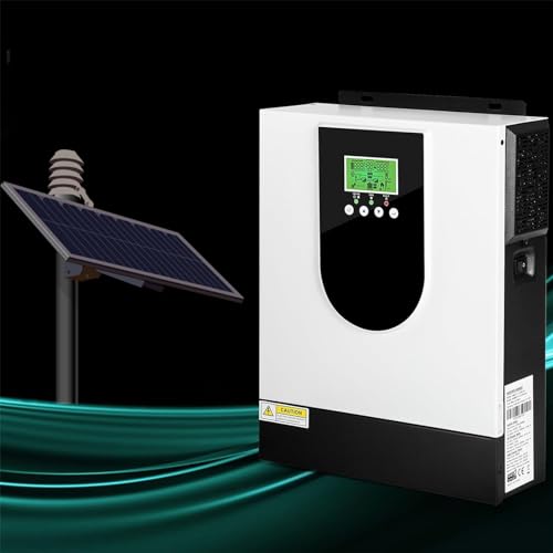 Inversor de onda sinusoidal pura de fase dividida de baja frecuencia de 3000 W CC, 48 V pico, 3600 W, inversor híbrido solar fuera de la red de 48 V CC a 120/240 V CA, controlador de cargador solar