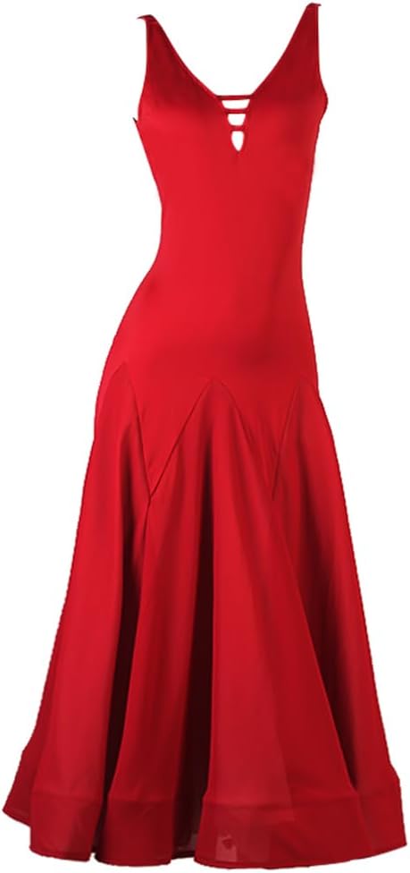 スタンダード＆ラテン練習用ワンピース♡ホースヘアで裾が軽やかに踊り