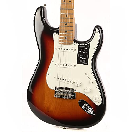 Fender Limited Edition Player Stratocaster Roasted MN 3-Color Sunburst – Guitare Électrique - Les Beatles, Paul McCartney, John Lennon, RIngo Starr, George Harrison Fender Limited Edition Player Stratocaster Roasted MN 3-Color Sunburst - Guitare Électrique – Image 7