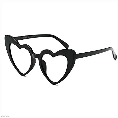 YuFLangel - Gafas de sol para mujer con montura de policarbonato, montura de policarbonato, estilo retro, con personalidad, gafas de sol para conducir, protección UV, para mujer (color: transparente)