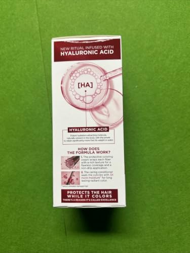 Image of L'Oreal Paris Excellence Creme Triple Protection Hair Color, Dark Chocolate Brown [G15] 1 ea