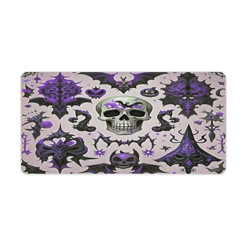 Gothic Skull Alfombrilla Grande Antideslizante 60x30 cm