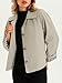 Tankaneo Womens Cropped Trench Coat Lightweight Single Breasted Jacket Fall Windbreaker Fashion Outerwear