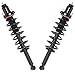Detroit Axle - AWD Rear Struts Sway Bars for 2009-2010 Dodge Journey 2 Struts with Coil Spring Assembly 2 Sway Bar End Links Replacement Suspension Kit
