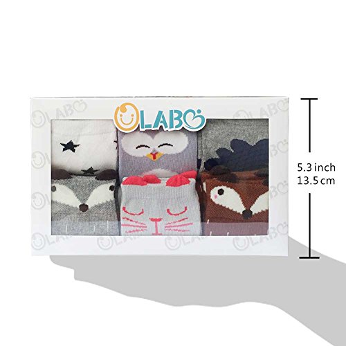 OLABB, calzini al ginocchio, unisex, da bambino