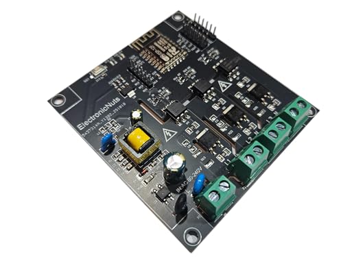 Wi-Fi 3 Channel Light Voltage ON/Off Controller/Sequencer/Chaser Noiseless Quite Controllable by WiFi / ESP8266, Compatible AC Voltage 100V-240V 50/60HZ Output Expandable.