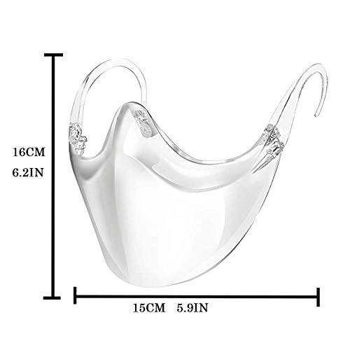 Serenable Máscara Facial Durável 3x Proteção Facial Combinada Máscara de Proteção de Plástico Viseir