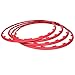 ECCPP Heavy Duty Wheel Guard Rim Protecting Trim Ring 20 inch Red- Universal Fit for BMW Mercedes Benz Audi Ford Chevy Toyota Mazda All The car Styling 4X Piece