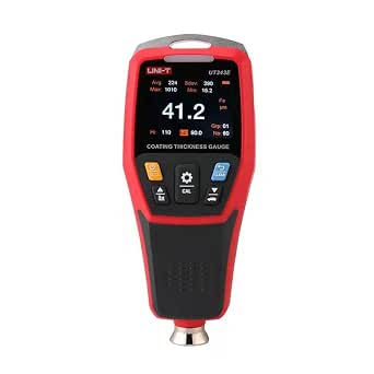 UNI-T Paint Thickness Teste UT343D UT343A UT343E Digital Coating Gauge ...