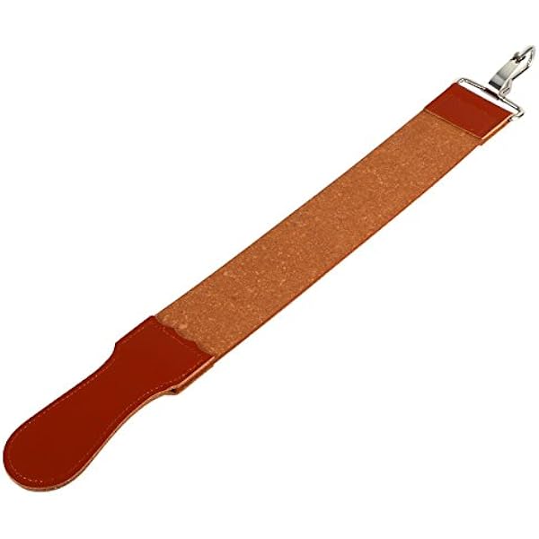 Generic Leather Knife Sharpener Durable Folding Barber Strap for Razor Shaving, Suitable Scene: Professional or Home Use