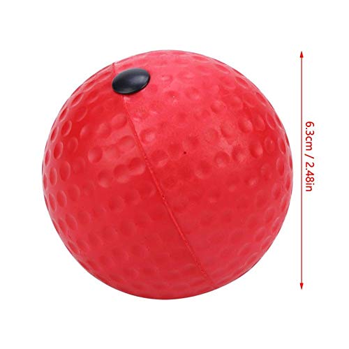 Equipamento de treinamento de reação de bola de reflexo de boxe com faixa de cabeça para boxe