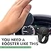 Teybouk Car Steering Wheel Booster Ball, 360 Degree Rotation Steering Wheel Knob, Smooth Silent Spinner, Universal for Most Cars, Trucks, SUVs (Black)
