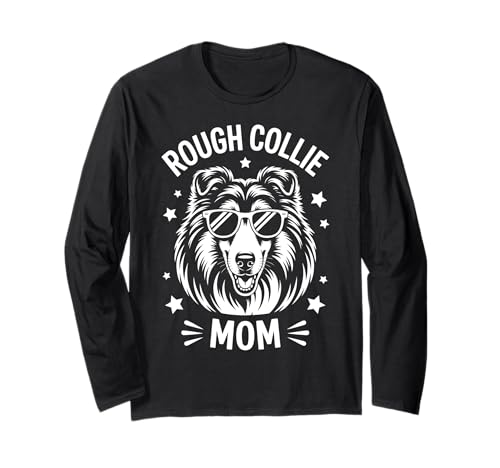 Rough Collie Mom Funny Rough Collie Manche Longue