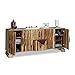 Produktbild Native Home Sideboard aus Edelholz, Kommode 2 Schubladen, Highboard Wohnzimmer, Anrichte massiv, HBT ca 75 x 177 x 45 cm