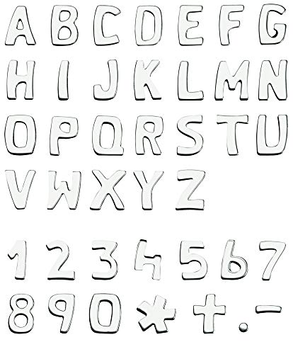 LETRAS ADHESIVAS LAPIDAS 27 mm