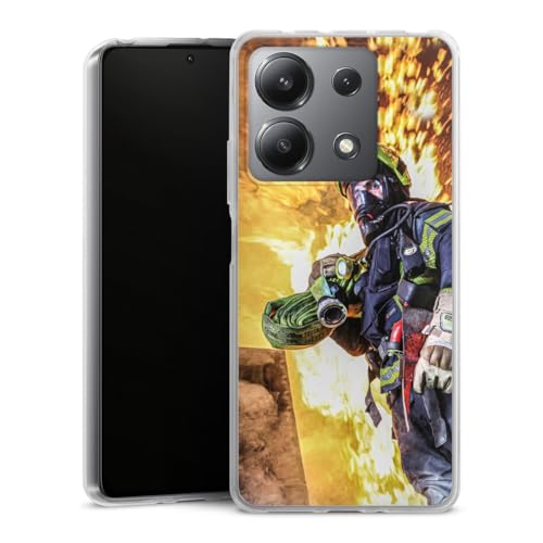 Coque Xiaomi Redmi Note 13 5G silicone pour le quotidien des pompiers